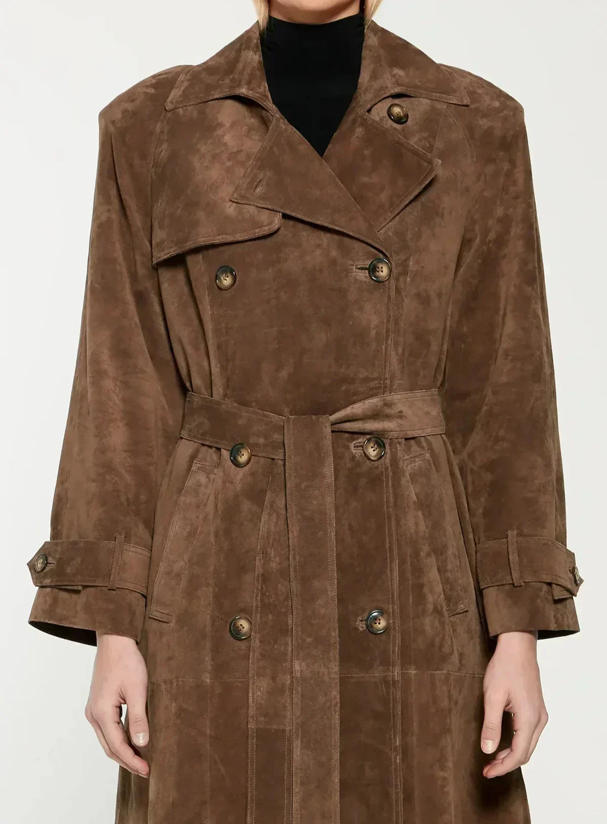 Luxurious Suede Coat