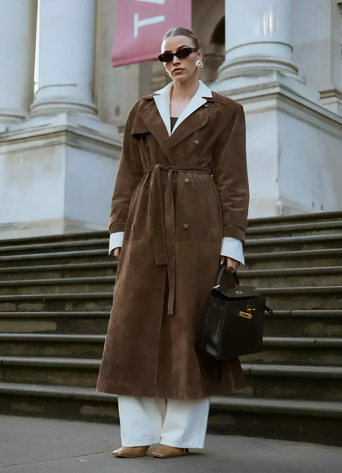 Luxurious Suede Coat