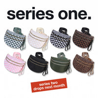 The Freehand crossbody bag Series One: eight colors