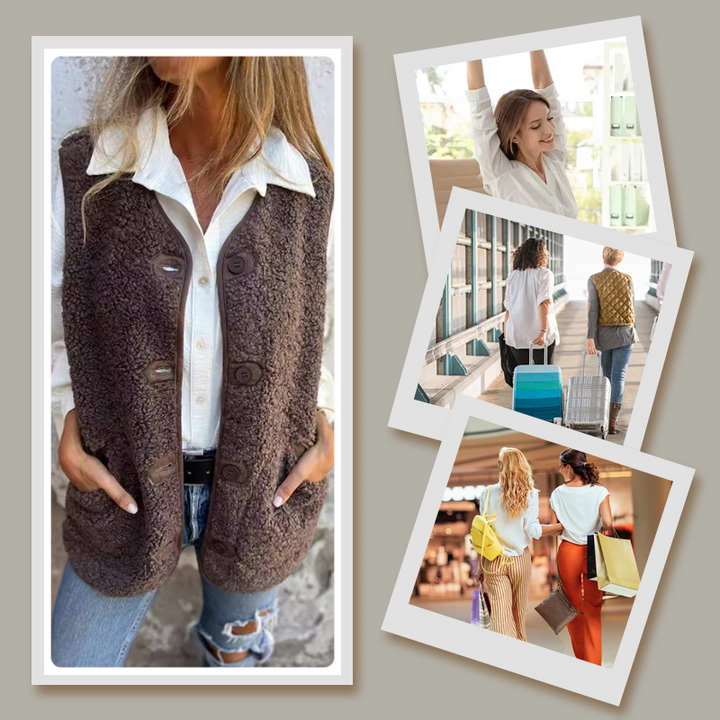 Nahla - Warm Buttoned Vest