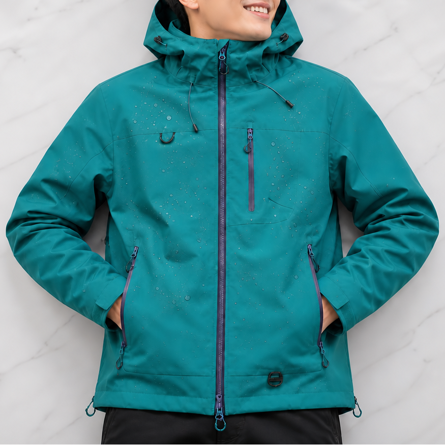 Lotus-Effect Waterproof Windbreaker Jacket - Susan & Anne