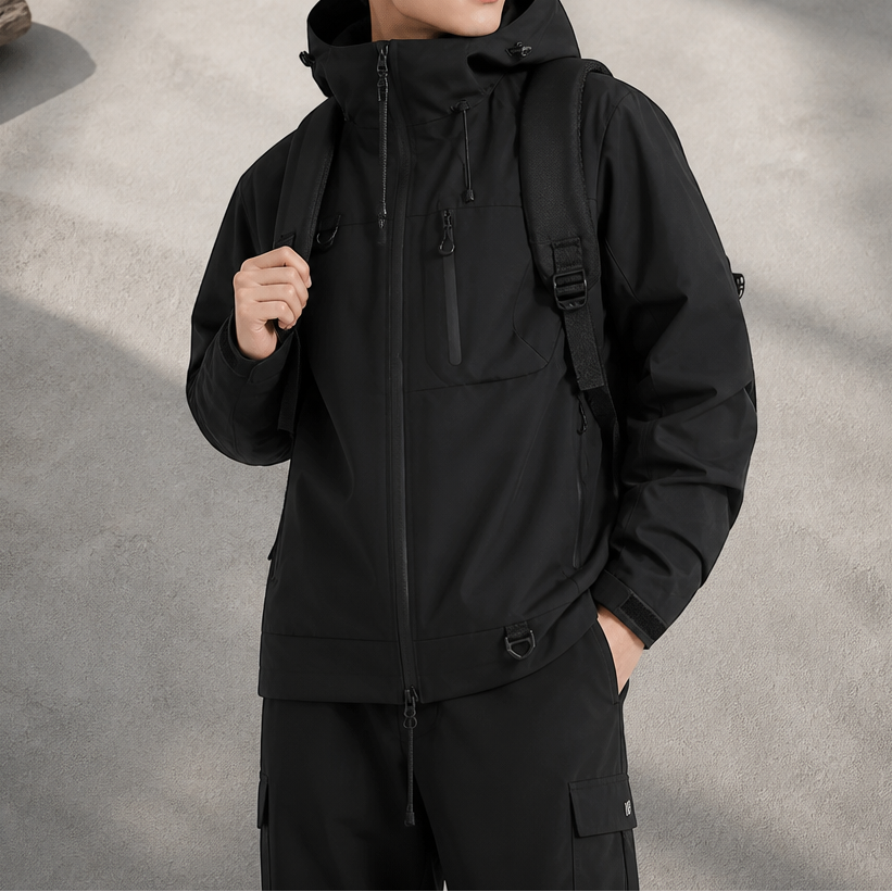 Lotus-Effect Waterproof Windbreaker Jacket - Susan & Anne