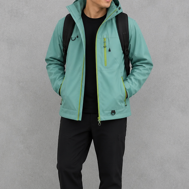 Lotus-Effect Waterproof Windbreaker Jacket - Susan & Anne