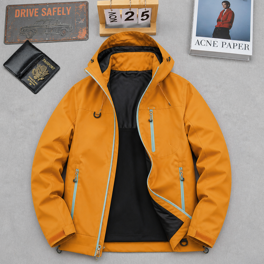 Lotus-Effect Waterproof Windbreaker Jacket - Susan & Anne