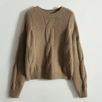 Hand Knit Cotton Sweater