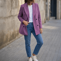 Everyday Double Breasted Blazer - Susan & Anne